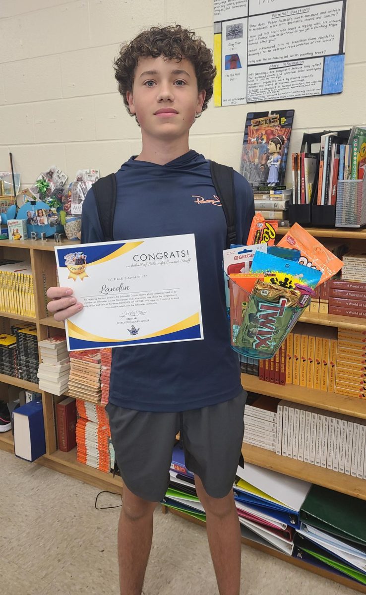 Elements of Nature contest winner Landon B. ('27)